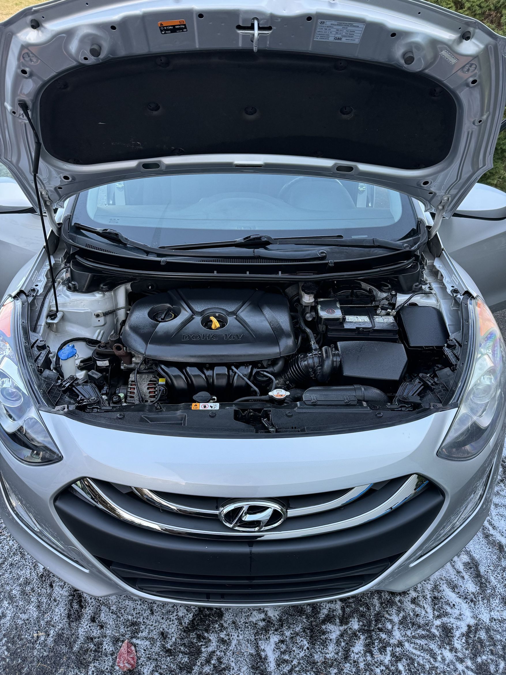 Clean engine bay after professional detailing in Yakima WA